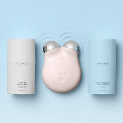 Nuface MINI+ Starter Kit - Sandy Rose