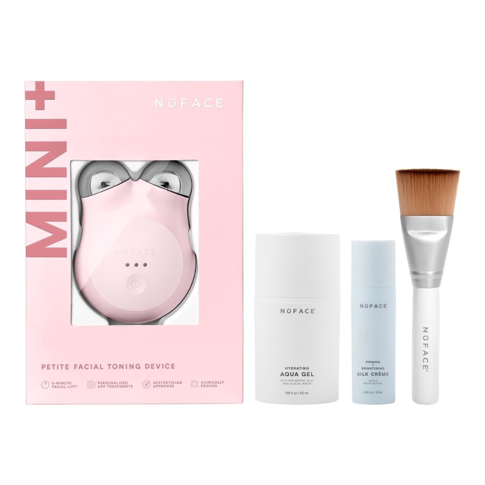 Nuface MINI+ Starter Kit - Sandy Rose