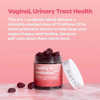 Nutrili Healthy V Probiotics 60 Sugar Free Gummies