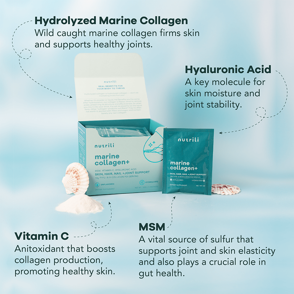 Nutrili Marine Collagen+  15 Servings Unflavored
