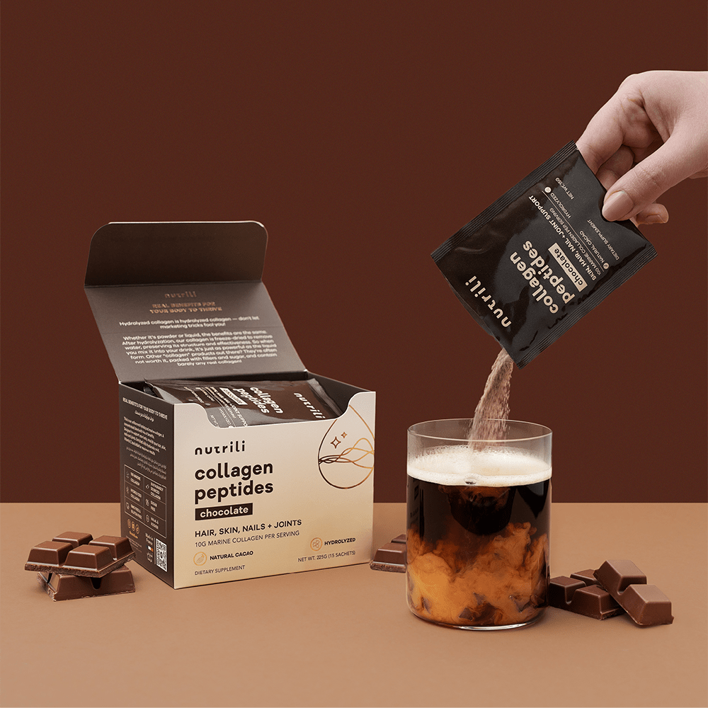 Nutrili Marine Collagen Peptides 15 servings Chocolate