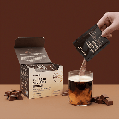 Nutrili Marine Collagen Peptides 15 servings Chocolate