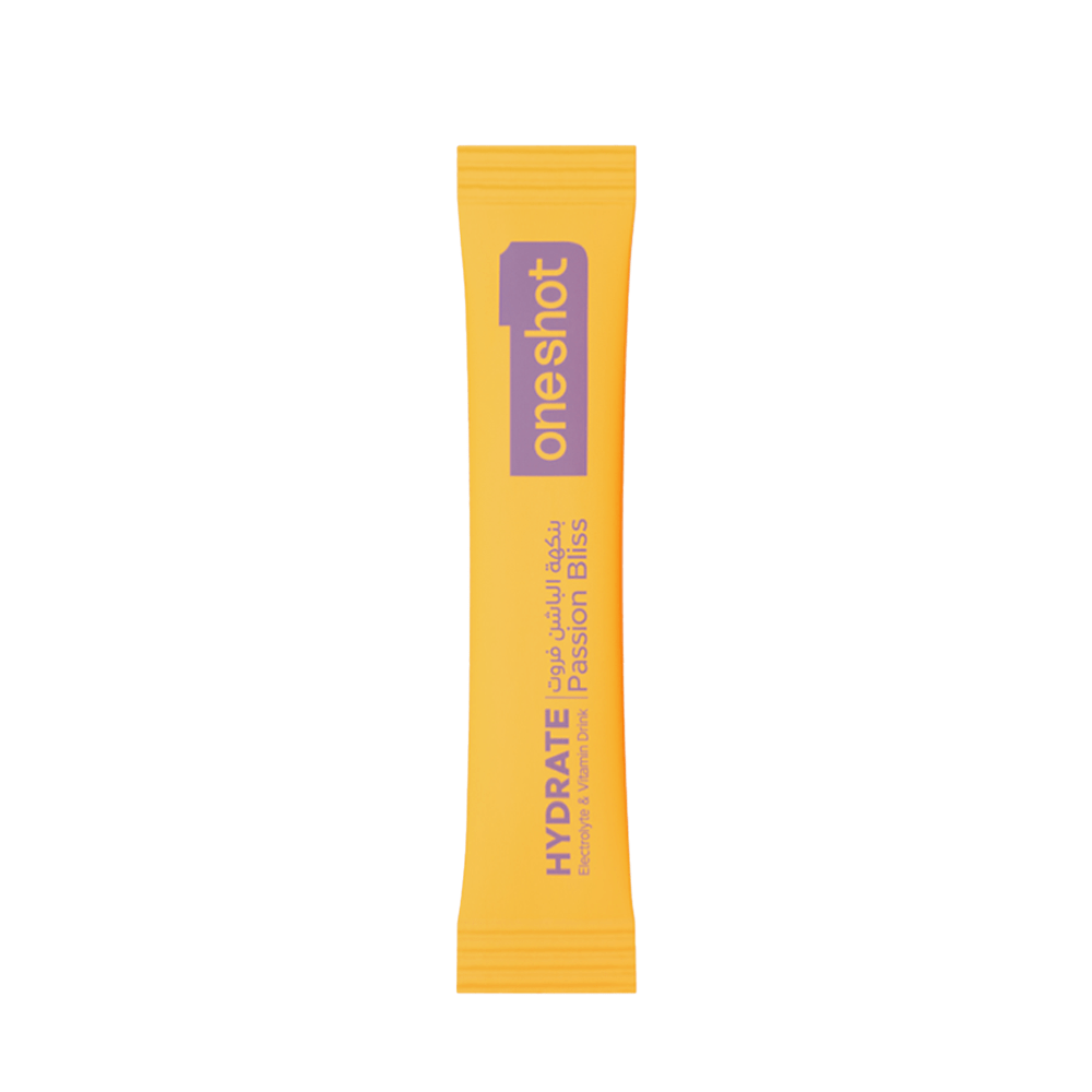 Oneshot Hydrate Electrolyte &amp; Vitamin Drink Mix Passion Bliss (14 Sticks)