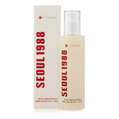 SEOUL 1988 Essence - Snail Mucin 97% + Rice 100ml