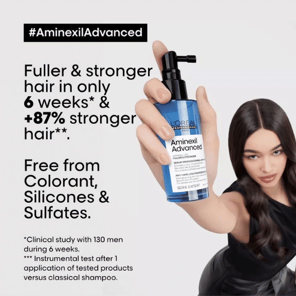 Serie Expert Aminexil Advanced Strengthening Anti-hair Loss Activator Serum 90ml