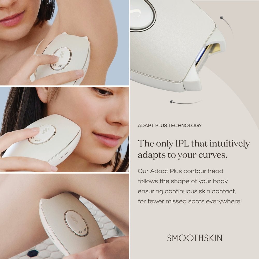SmoothSkin Pure Adapt - Advanced IPL Hair Removal Device - White