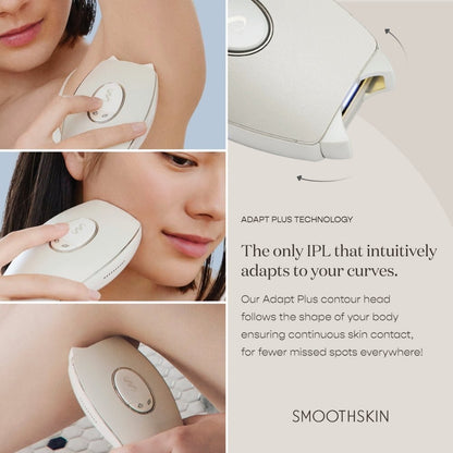 SmoothSkin Pure Adapt - Advanced IPL Hair Removal Device - White