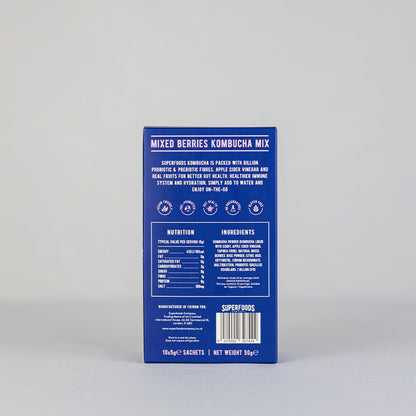 Super Foods Instant kombucha Box Mixed Berries 50g (10 x 5g)