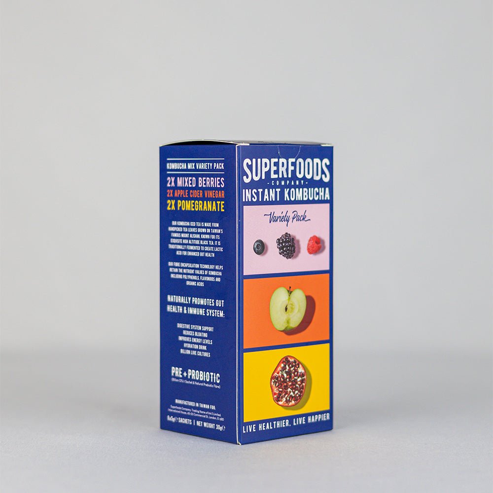 Super Foods Instant Kombucha Variety Pack Sachets 40g (8x5g)