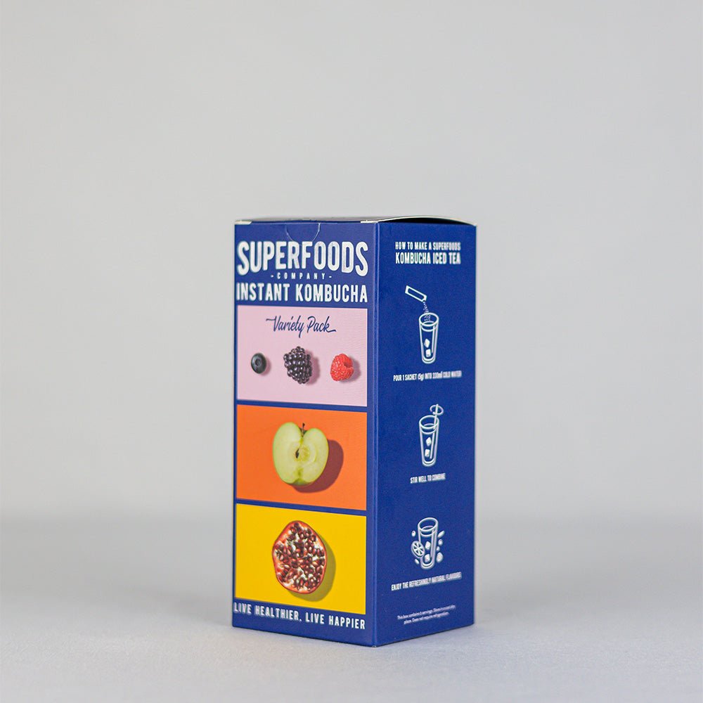 Super Foods Instant Kombucha Variety Pack Sachets 40g (8x5g)