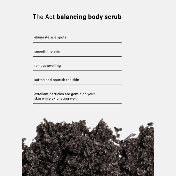 The Act Balancing Body Scrub 300ml