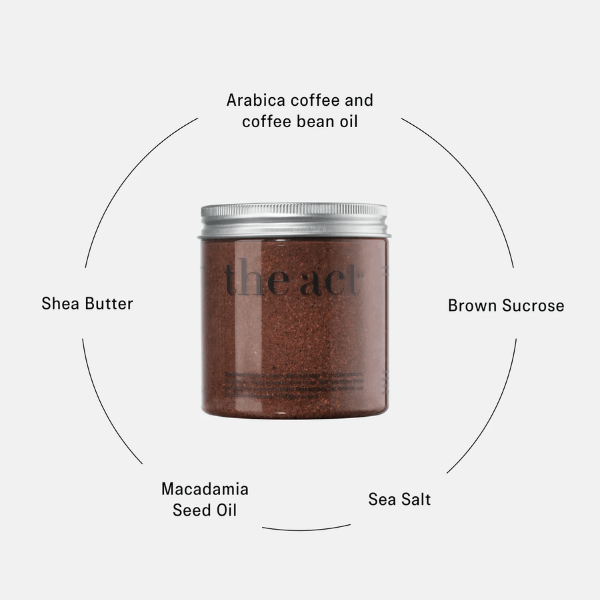 The Act Cocoa &amp; Coffee Body Scrub 300ml