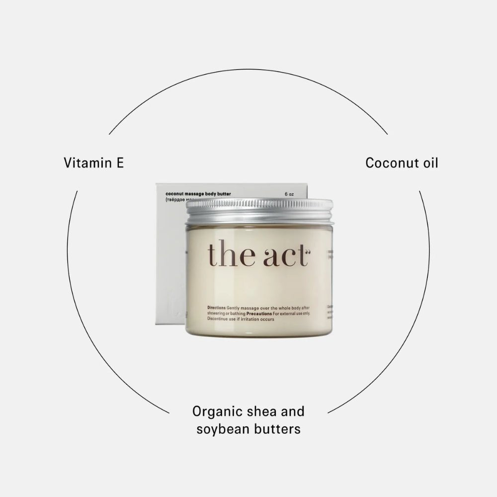 The Act Coconut Massage Body Butter 180ml