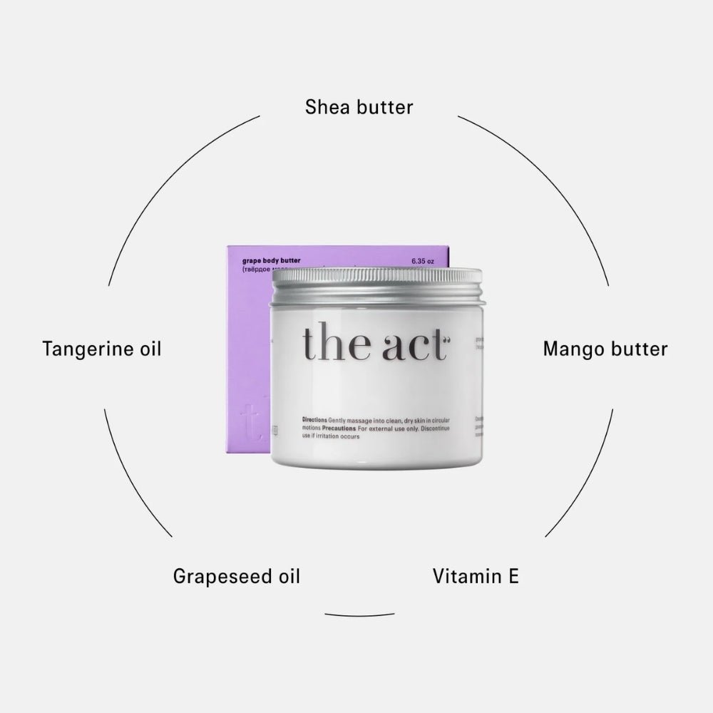 The Act Grape Body Butter 180ml
