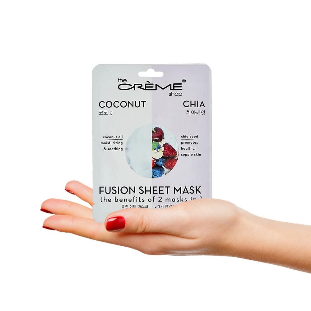 The Crme Shop Coconut + Chia 2-in-1 Infusion Mask 25g