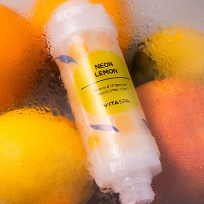 Vita Spa Vitamin Shower Filter Neon Lemon