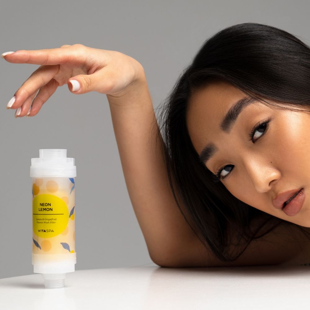 Vita Spa Vitamin Shower Filter Neon Lemon