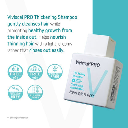 Viviscal Professional Healthy Hair Thin To Thick Shampoo 250ml