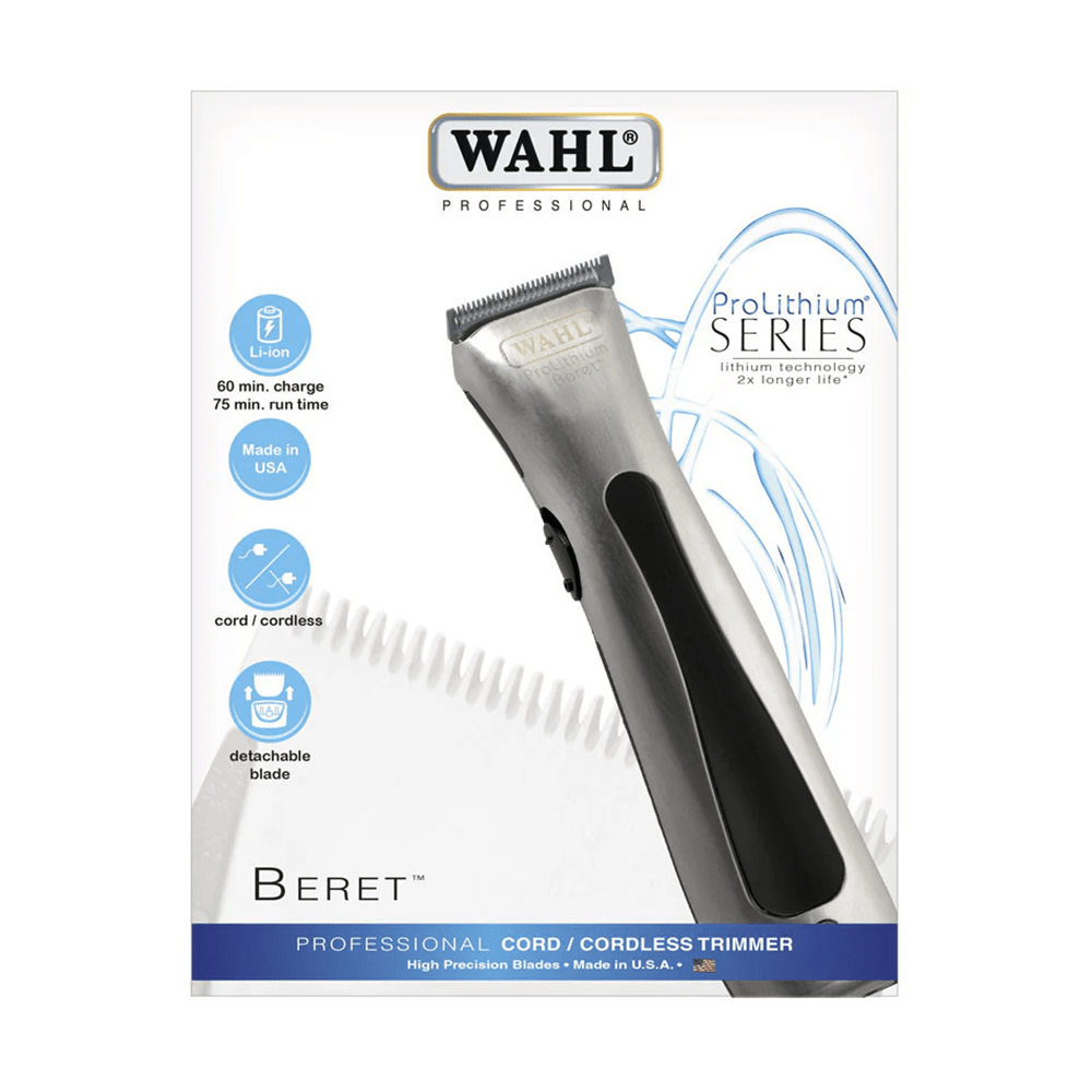 WAHL Beret Cord/ Cordless Trimmer - ProLithium Series