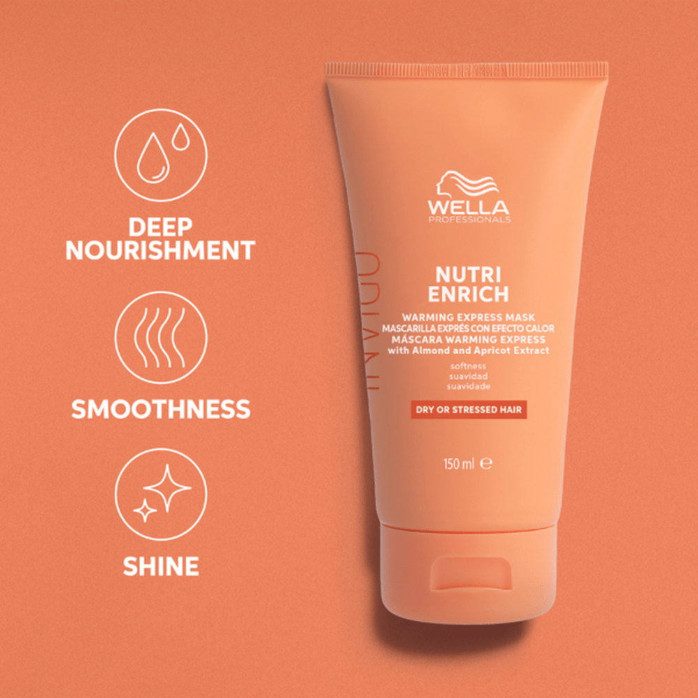 Wella Professionals Invigo Nutri-Enrich Self-Warming Express Mask 150ml